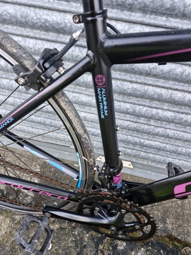 Carrera Zelos Ladies Road Bike, 45cm 18" Aluminium Frame, medium - Picture 5 of 6