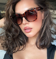 Women Sunglasses CLASSIC FIT ALL "CATHERINE" Square CAT EYE Shadz GAFAS