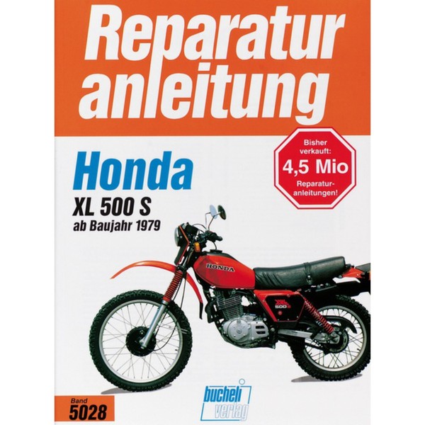 Honda Xl 500 S Modelltyp PD01 Baujahre Ab 1979 Werkstatthandbuch Bucheli Verlag-image