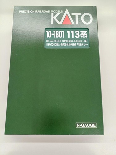 Kato N Escala N Calibre N 10 1801 113 Serie 1000 Serie Yokosuka Sobu Rapid Line 7 | Zustand: Used
