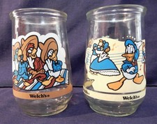 Welch's Jelly Glasses, Disney Video Favorites, Series #25, 1998/9, Set of 2 image