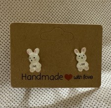 Mini Love Bunny Earrings Easter