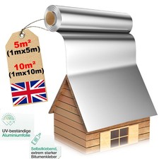 5M 10M 1M Roof Self-Adhesive Waterproof Damp Proof Membrane Asphalt Sheeting UK