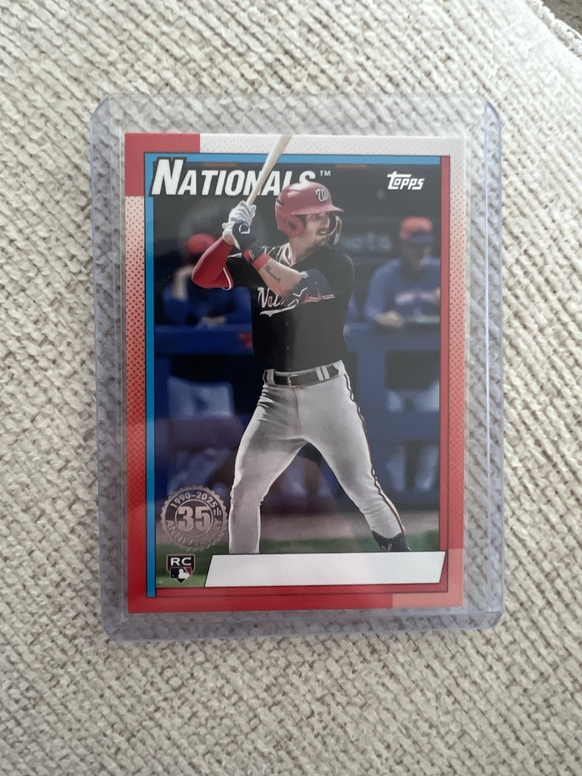 2025 Topps Series 1 - 1990 Topps Baseball Dylan Crews #T90-89 No Name /35 (RC)