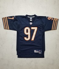 Reebok Chicago Bears Anderson #97 Embroidered NFL Football Blue Jersey Men Sz S