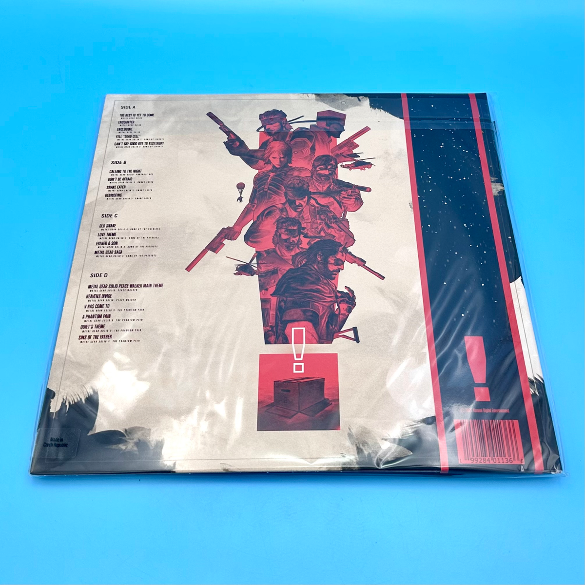 Metal Gear Solid Piano Collections Vinyl Soundtrack 2xLP Mondo