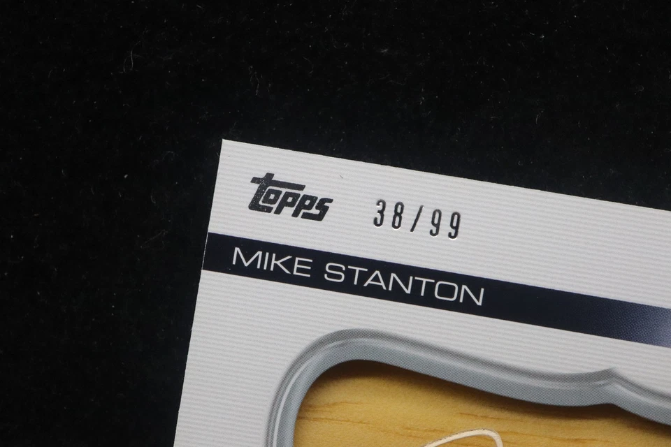 🔥 2010 Topps Mike Stanton 38/99 Bat Barrel Florida Marlins Rookie RC RARO Foto 4 de 4