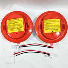 Kidde Wired Smoke Alarms (2) with 10yr Battery (20SA10) Missing Mounting Plates