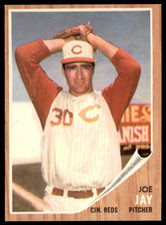 1962 Topps #440 JOE JAY  Cincinnati Reds  NM-MT