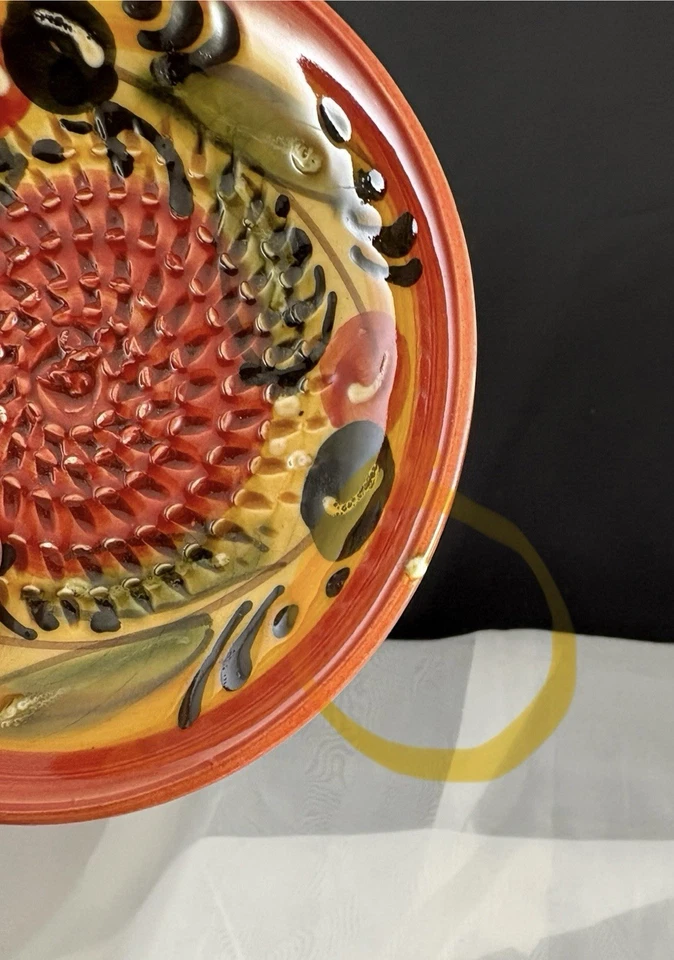 Пирс 1 чеснок имбирь терка пластина яркий Fiesta цвета вручную в Испании - Изображение 3 из 4