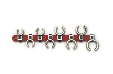 Wright Tool 12 Point Flare Nut Crowfoot Wrench Set SAE 8 Pieces 702