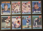 Nolan Ryan 8 Card Lot- 1986 Topps & 1992 Donruss Coca Cola