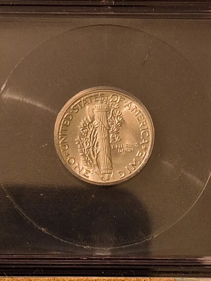 1943 P Mercury Silver Dime ICG MS 66 - Nice And Frosty - Image 4 of 4
