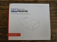 NEW - Mini LED Projector as shown. Never used - new in box
