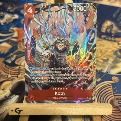 PRB02-001 Koby R Alternate Art Card The Best 2 - One Piece TCG