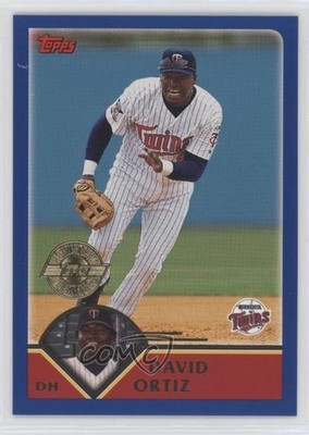 2003 Topps Home Team Advantage David Ortiz #26 HOF g2x