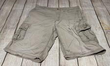 Vintage Nike Orange Tag Mens Cargo Shorts Tan Beige Size XL GTub31