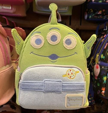 Disney Parks Loungefly Toy Story Alien Pastel Corduroy Pixar Backpack Easter