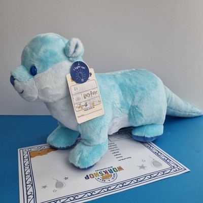 Build A Bear Patronus Otter Harry Potter mit Lichtern OHNE SOUND NEU MIT ETIKETT