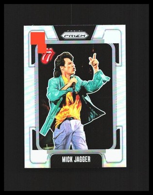 2025 Mick Jagger Panini Prizm The Rolling Stones Silver Prizm #10