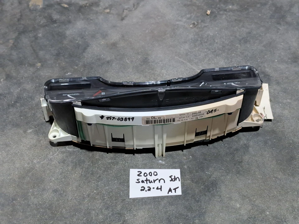 Painel de velocímetro de instrumento para 2000 SATURN LS1 SEDAN - Imagem 3 de 4