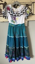 Disney Encanto Mirabel Costume Dress Girl s Size 9/10 Kids Halloween Cosplay