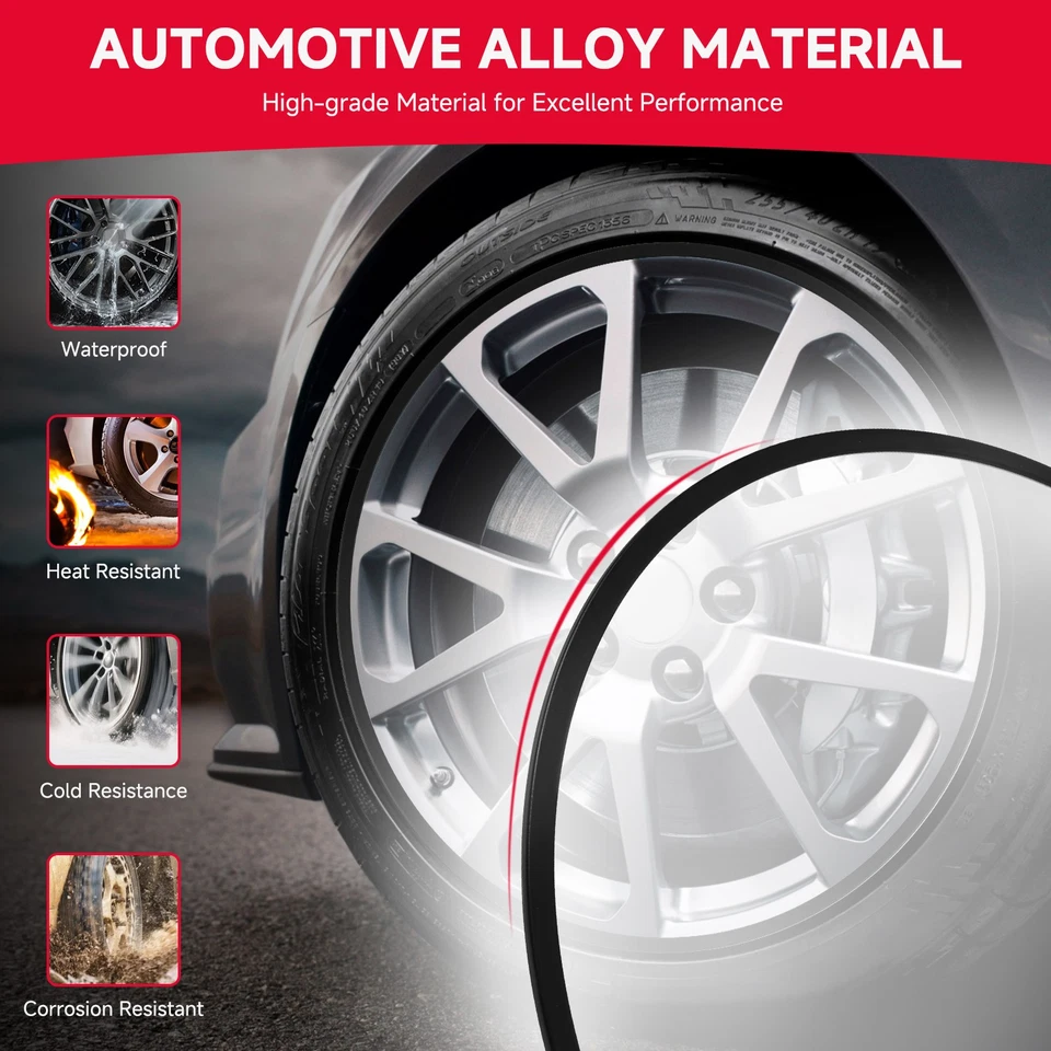 18"/19"/20" Wheel Hub Rim Edge Protect Ring Tire Guard For Volkswagen Passat CC Foto 4 de 4