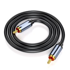 Coaxial Cable Digital Audio Lead Screened SPDIF RCA Male to Male Cable 1m - 8m
