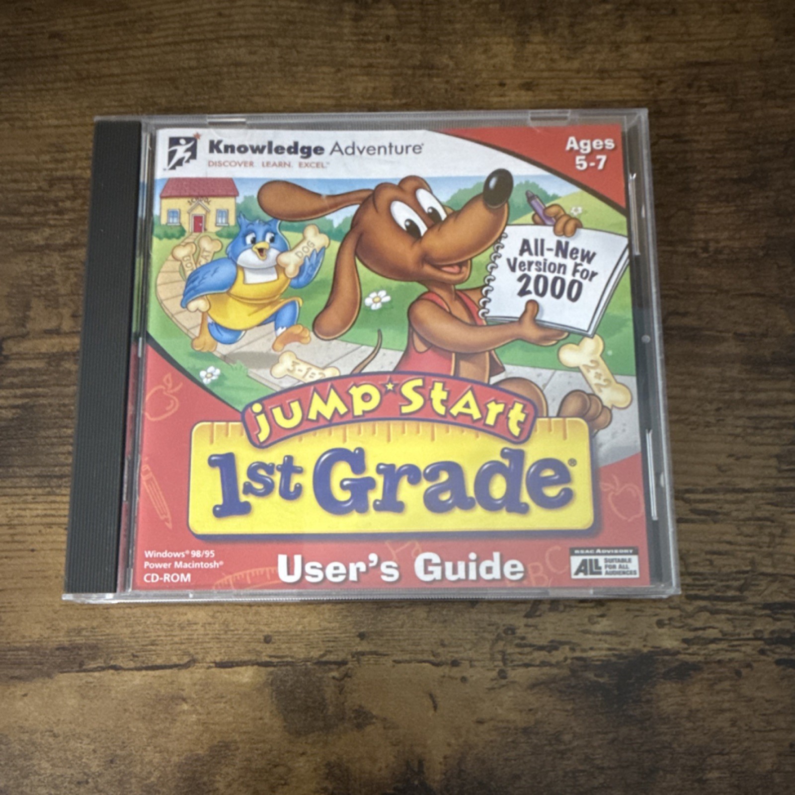 Knowledge Adventure JumpStart 1st Grade CD-ROM Ages 5-7 Windows 98/95 Mac