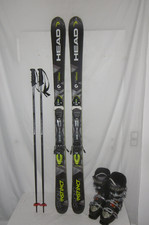 HEAD " INSTINCT " TOP SKI ALLROUND CARVER 163 CM + SKISCHUHE GR: 43 IM SET