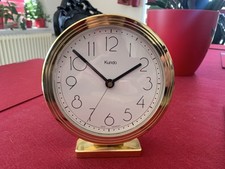 Kundo Tischuhr Quarz Batteriebetrieben Analog 1970-1999 Funktionsfähig