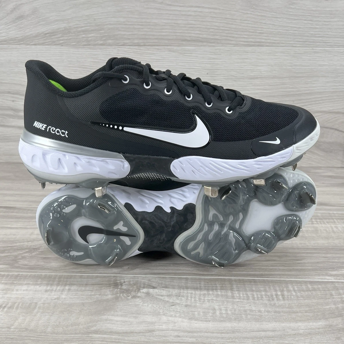 Nike Alpha Huarache Elite 3 Low Black White - огромный выбор по