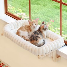 Cat Window Perch with 4-Sided Bolster - Large Cat Hammock US DEPO