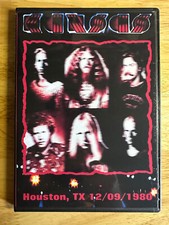 Kansas - Audio Visions Live in Houston 1980 DVD Ronnie Platt Rich Williams