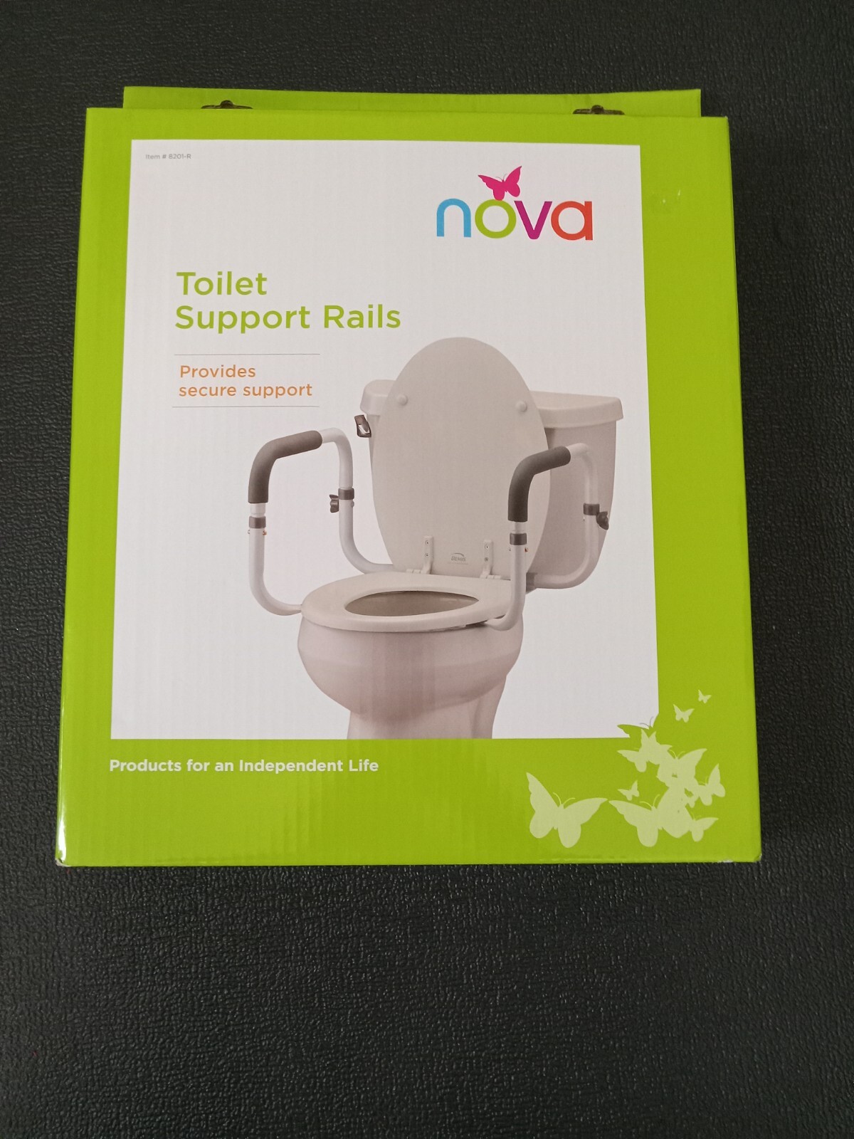 Nova Ortho Toilet Safety Med Rail 8201R eBay