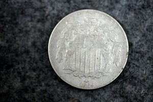 Estate Find 1869 - Shield Nickel!! #J07655