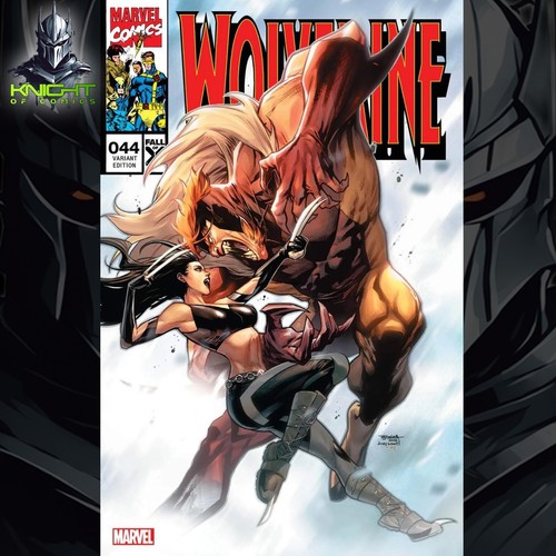 WOLVERINE #44 - STEPHEN SEGOVIA VIRGIN VARIANT EXCLUSIVE SET OF TWO NM+ - Picture 2 of 7