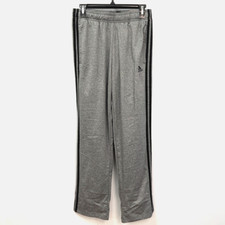 Adidas Essentials Gray 3 Stripes Tricot Fleece Sweatpants Men's Size Small