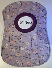 Bib 12" Neck Pull Over Head T-Shirt Special Needs Drool cotton polyester blend