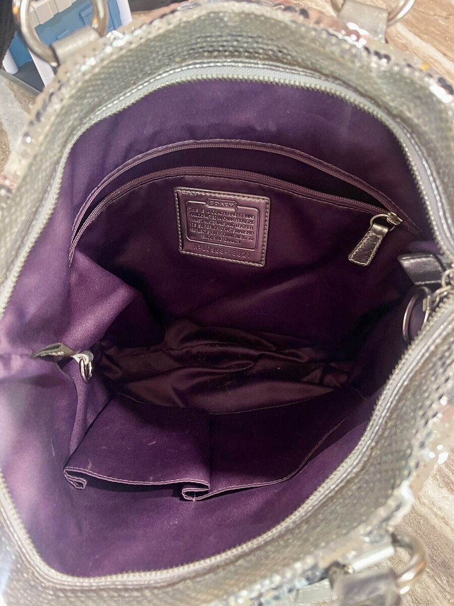 AUTHENTIC LIMITED EDITION COACH POPPY SPOTLIGHT SEQUIN AUTHENTIC LIMITED EDITION COACH POPPY SPOTLIGHT SEQUIN