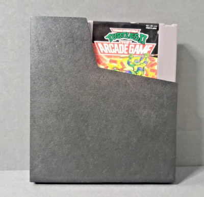 TMNT Teenage Mutant Ninja Turtles II Arcade Game (Nintendo NES, 1985) slip case