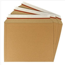 PAPPUMSCHL&Auml;GE 9X7 ZOLL STARRE VERSANDTASCHEN F&Uuml;R ROYAL MAIL PORTO VERSAND POST