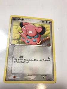 1x - Snubbull - 74/115 - Common NM, English Pokemon EX Unseen Forces