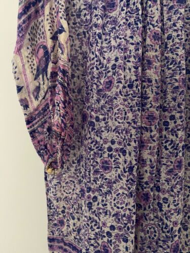Indian Gauze Vintage Dress XXS - XS - Picture 5 of 8