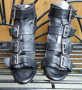 heeled gladiator sandals uk