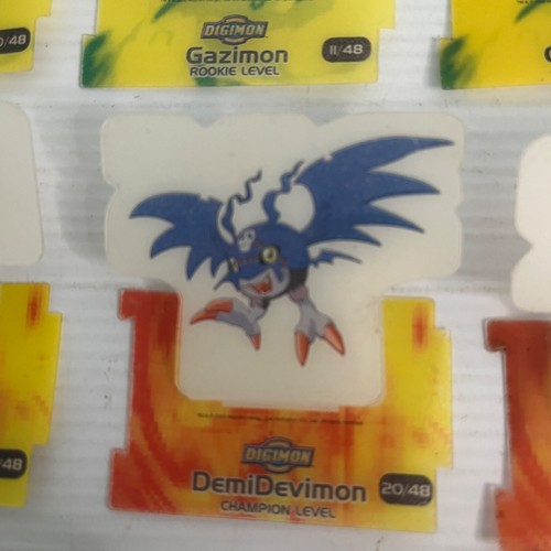 Digimon Digi-Clix Pop Up Cards x 26 Bulk Lot Tazo Retro Vintage Collectible - Picture 13 of 24