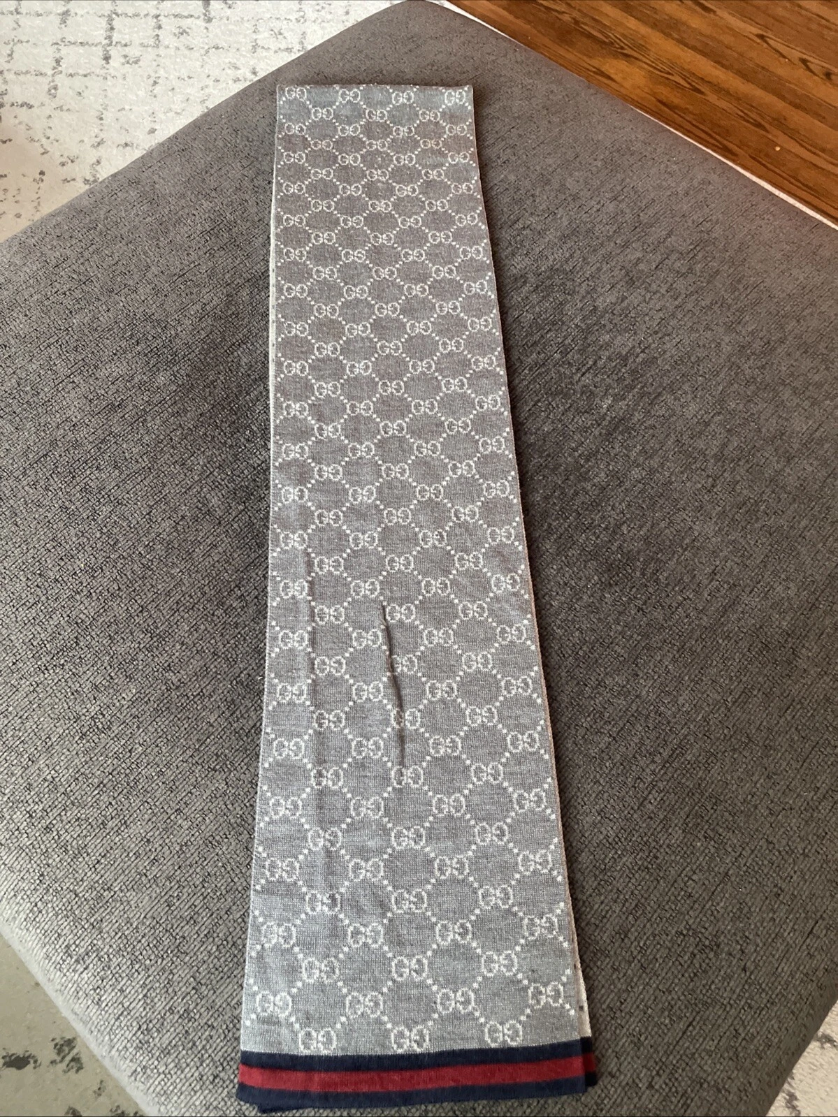 Foulard en laine Sylvie Web Accent