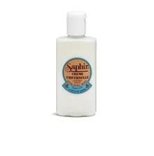 Saphir Universal Cream Leather Balm cleaning smooth leather shoes   5.28 FL OZ.