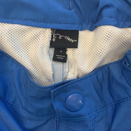 Art Class Target Blue Striped Swim Suit Bottoms Shorts Boys size 8 Adjustable - Picture 2 of 4