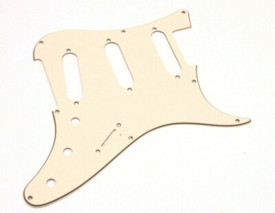 Vintage Light Cream 3-Ply Pickguard for PRS  Silver Sky USA